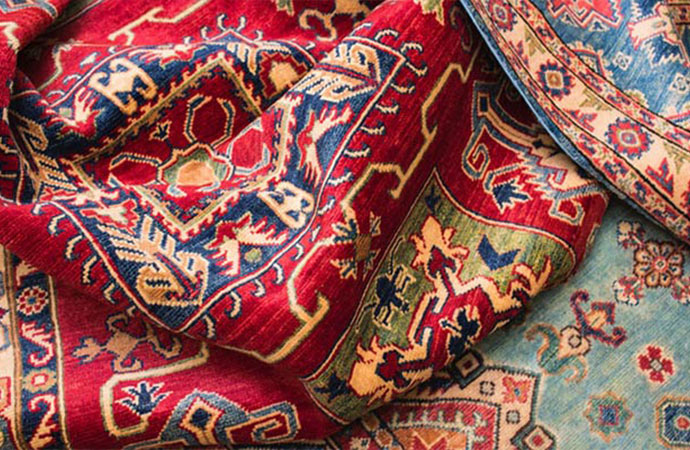 Silk rugs