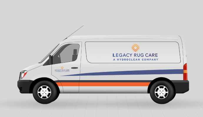 Legacy rug care service van