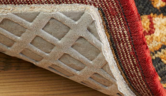 rug pad for slippery floor